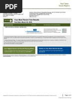 Your Most Recent Test Results: Jarelly Z. Gonzalez