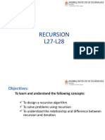 L27-L28-Recursive Functions - PPTX - Repaired