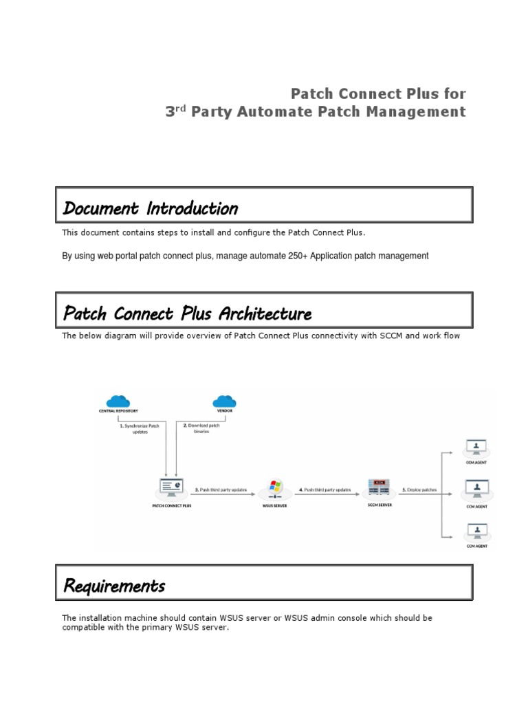 SCCM 2012 Third Party Patch Management | PDF | Windows 7 | Microsoft ...