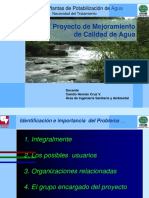 Clae 1 El Proyecto de Mejoramiento de Calidad de Agua PDF