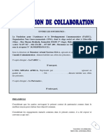 Contrat de Collaboration FADEC - MWANA AFRICA