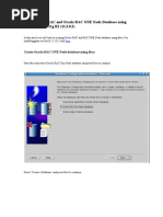Create Oracle RAC and Oracle RAC ONE Node Database Using Dbca
