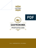Dossier Gastronomia 2020 Casa Joan Miret PDF