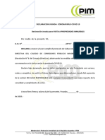 Protocolo DDJJ VISITAS PDF