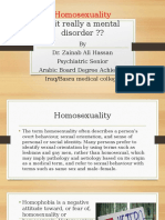 Is It Really A Mental Disorder ??: Homosexuality