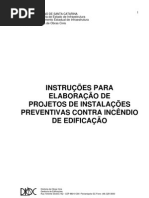 Projetos de Instalacoes Preventivas Contra Incendio de Edificacao