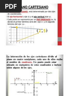 El Plano Cartesiano 5