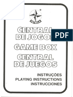 Manual de instruções e jogo Passe e repasse (A), Jogo da memória