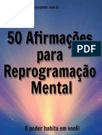 Ebook 50 Afirmações para Reprogramação Mental PDF