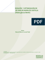 Estandarización Y Optimización de Procesos de Vino de Mora de Castilla (Rubus Glucus Benth)