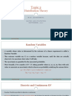 Stats Distribution Theory