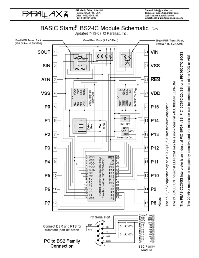 BS2 Rev JSchematic | PDF | Electronics | Business