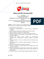 Ley #650,19 de Enero de 2015 PDF