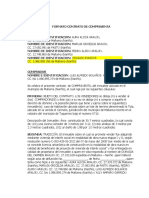 Formato Contrato de Promesa de Compraventa Casa