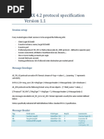 AE FIX/JFIX 4.2 Protocol Specification: Session Setup