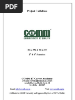 Project Guidelines - BCA