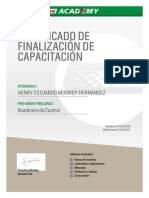 Academy Certificate PDF