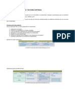 Cuadro Comparativo y de Doble Entrada