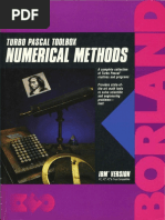 Turbo Pascal Numerical Methods Toolbox 1986 PDF