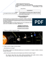 Desarrollo Taller 3. Sociales. Sistema Solar PDF
