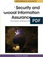 (Advances in Information Security and Privacy) Kenneth J. Knapp - Cyber Security and Global Information Assurance_ Threat Analysis and Response Solutions (Advances in Information Security and Privacy).pdf
