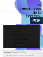 Construcción de La EKKLESIA
