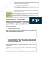 Estrategia Comunicativa para El Logro de Objetivo Organizacional Sandra