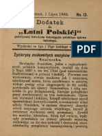 Dodatek Do Lutni Polskiej R 1 1885 NR 13 PDF