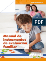 Manual de Instrumentos de Evaluación Familiar