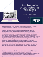 Autobiografia o Las Memorias de Borges 1970