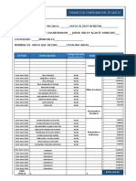 Formato Comprobación de Gastos