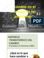 Modelo Transteórico, Entrevista Motivacional PDF