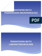 Pemantapan Mutu Pemeriksaan Imunoserologi PDF