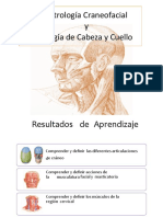 Clase 12 y 13 Artrologia Craneofacial, Miologia Cara y Cuello