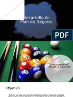 Desarrollo de Plan de Negocio