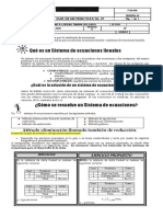 GUIA No 1. SISTEMAS DE ECUACIONES LINEALES 2