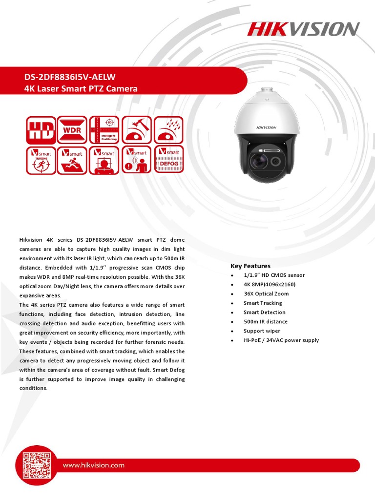 Especificaciones Tecnicas Equipos CCTV | PDF | Hdmi | Internet Protocols