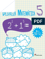 Cuaderno Destreza Matematica 5