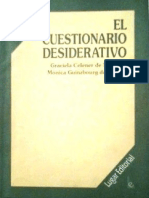 El Cuestionario Desiderativo Graciela Celener PDF