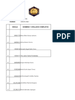 Ficha de SSCC Cristo Rey-Popayan