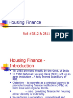 Housing Finance: Roll #2812 & 2811