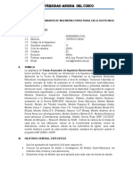 Esquema Sílabo Sismica PDF