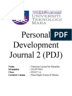 Personal Development Journal 2
