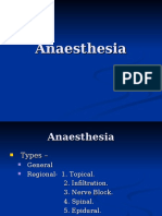 Anaesthesia For BPT