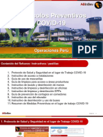 Refuerzo Protocolos Preventivos COVID19 Peru AB InBEV PDF