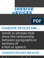 Cohesive Devices