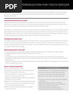 Periodization For Youth Soccer