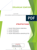 PASAR PERSAINGAN SEMPURNA EKONOMI MIKRO SMT 2