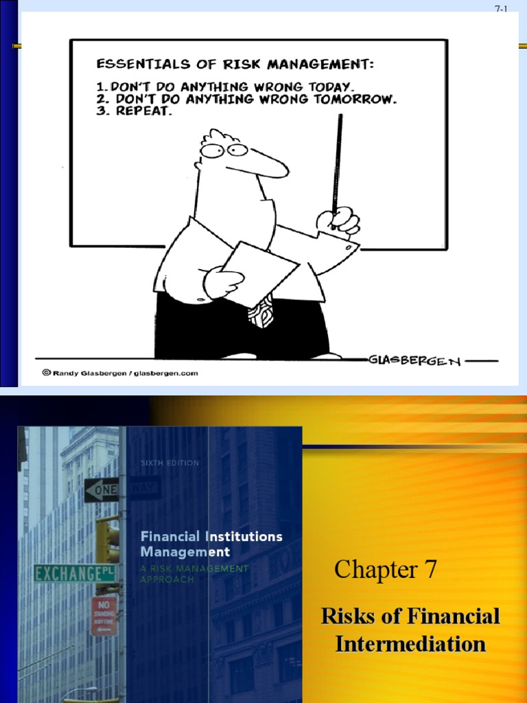Chap 7 Slides Risk Management | PDF | Bonds (Finance) | Market Liquidity