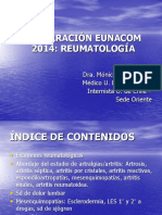 Eunacom Reumatología 2014